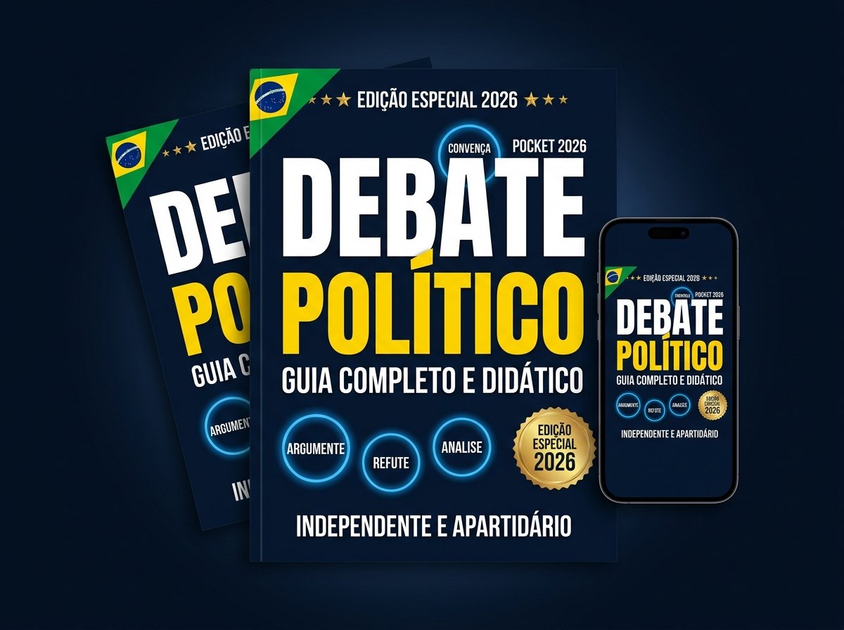Kit Manual do Debate Político 2026 — PDFs + Pocket Mobile